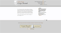 Desktop Screenshot of giorgiomorandi.it